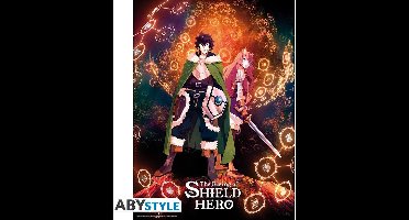 Poster The Shield Hero Naofumi and Raphtalia 38x52cm