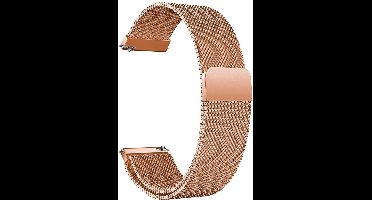 Bandje geschikt voor Huawei Watch GT 2 Pro - Roségoud Milanese Band