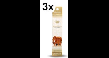 3 pakjes - Green Tree Wierook - Wierook Sandalwood - Wierookstokjes Sandalwood - Sandalwood - Sandelwood - 12 Centimeter – Totaal 15 Stokjes - Wierooksticks - Incense sticks