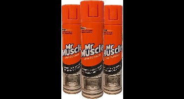 Mr Muscle Ovenreiniger  Verwijdert hardnekkig vet schrobben niet nodig 3x 300ml