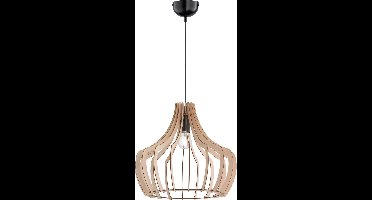 REALITY WOOD - Hanglamp - Houtkleur - E27 - Binnenverlichting