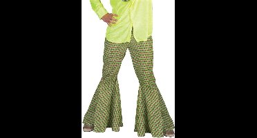 Groene hippie broek man - Maat 48/50