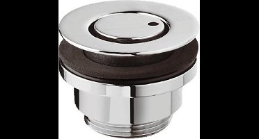 Raminex Eye afvoerplug universeel voor wastafel 1 1/4 met vaste afdekplaat O63mm chroom