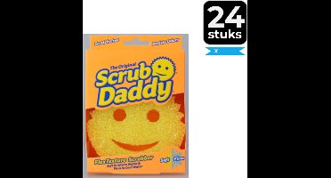 Scrub Daddy Original - Spons Geel - Anti Kras - Voordeelverpakking 24 stuks