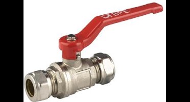 kogelkraan vernikkeld zwaar model knel 22mm