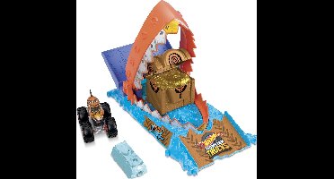 Hot Wheels Monster Trucks - Arena Smashers Schathappers uitdaging - Speelset