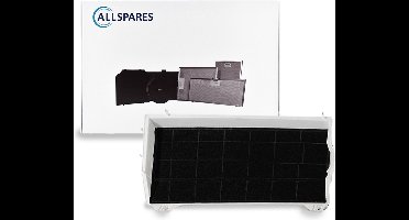 AllSpares Koolstoffilter voor afzuigkappen geschikt voor Bosch 00460736/460736 / DHZ1100 / Siemens LZ11000 en Neff Z5110X3 (430x270x42mm)
