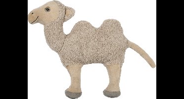 Warmies Warmte/magnetron opwarm knuffel - Kameel - lichtbruin - 34 cm - pittenzak