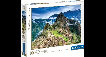 Clementoni - Puzzel - 1000 Stukjes - Machu Picchu - Puzzel Voor Volwassenen - High Quality Collection