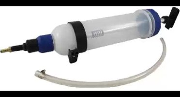 Vloeistofspuit 1,5 L geschikt voor AdBlue-Deze vloeistofspuit die speciaal is ontwikkelt voor het bijvullen en afzuigen van AdBlue. Doordat AdBlue erg agressief is, zijn de meeste vloeistofspuiten niet geschikt.