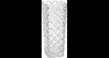 Gerimport Bloemenvaasje - voor kleine stelen/boeketten - helder glas - 6 x H15 cm