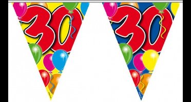 Leeftijd vlaggenlijn 30 jaar - 10 meter - feestartikelen - verjaardag