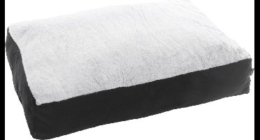 Kussen Iduna Rechthoekig Zwart 80x55x15cm