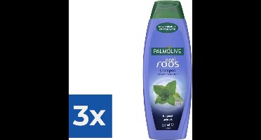 Palmolive Anti Roos Shampoo met Wilde Munt-Extract 350 ml - Voordeelverpakking 3 stuks