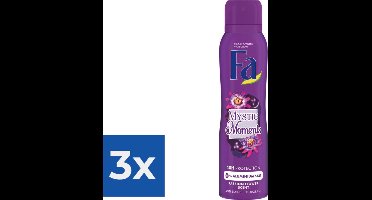 Fa Mystic Moments Deodorant Spray 150ml - Voordeelverpakking 3 stuks