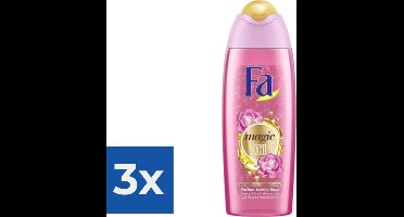 Fa Magic Oil Pink Jasmine Shower Gel 250ml - Voordeelverpakking 3 stuks