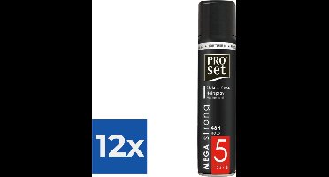 Proset Hairspray Mega Strong - Voordeelverpakking 12 stuks