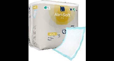 Abena Abri-Soft Light Wegwerp Onderleggers Incontinentie - 30 Onderleggers - Voor bescherming van Matras, Bank of Stoel - Tot 700ml absorptie - Waterdicht - Duurzaam - 90 x 60 cm