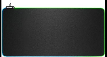 Sharkoon 1337 RGB V2 Game-muismat Zwart