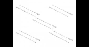 Delock Cable Tie with Label Tap L 270 x W 4.8 mm white 10 pieces