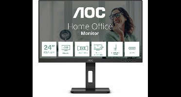 AOC 24P3CV - Full HD USB C Docking Monitor - RJ45 - 24 inch