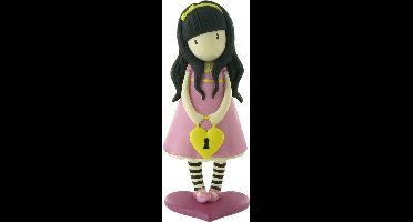 Little foxes - Gorjuss - Speelfiguur - 9cm - Het geheim / The secret - meisje