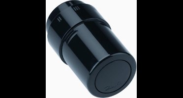 Danfoss Living thermostaatkop design RA-X zwart (RAL 9005)