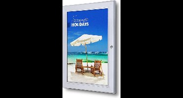 Vergrendelbare Poster Case Economy A3 - Syna SCPA3