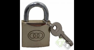 Hangslot, slot, sloten, Tri-Circle 38mm, 6mm dik