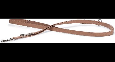 Beeztees Balacron Ax - Hondenriem - Verstelbaar - Kunstleer - Roze - 300x2,5 cm