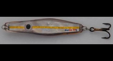 Longshot pilker 30 gr Geel - Snoekbaars - Geep - Kunstaas