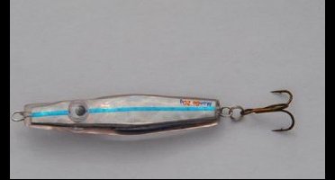 Longshot pilker 20 gr Blauw - Snoekbaars - Geep - Kunstaas