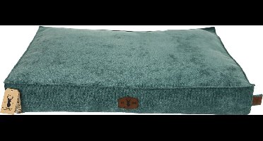 Boony est 1941 premium ligkussen ort. Emerald green 120x90x20cm