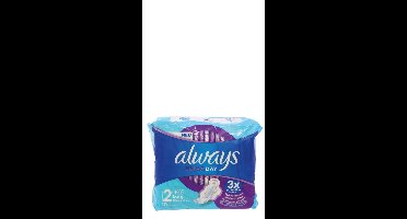 Always ultra dun maandverband, lang met vleugels, 10 stuks