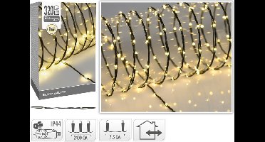 Classic - kerstverlichting - 320 LED - Warm wit - Binnen - Buiten