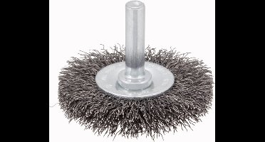 IRWIN Staaldraadborstel (boormachine) voor steen, beton, staal, diameter 50mm, dikte 7mm.