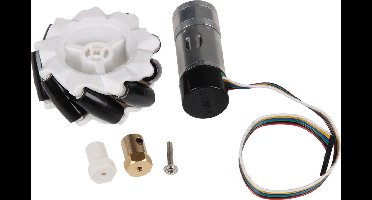 Joy-it Robot wielset Omni Wheels Kit