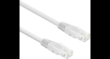 Eminent Witte 5 meter U/UTP CAT6 patchkabel met RJ45 connectoren