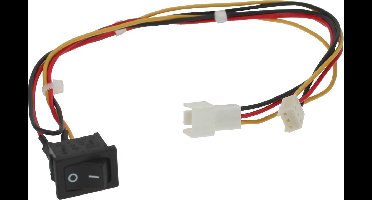 InLine® Schakelaar, voor het aan- en uitschakelen van ventilatorbehuizing