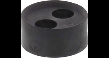 Wiska 10104352 MFD 32/02/100 Meervoudig dicht-inzetstuk Slagvast, Met trekontlasting M32 Kunststof Zwart (RAL 9005) 25