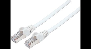 CAT6 sFTP kabel 0.5 meter Wit
