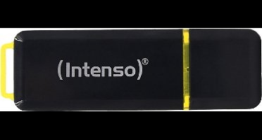 Intenso High Speed Line USB-stick 64 GB Zwart, Geel 3537490 USB-A 3.2 Gen 2