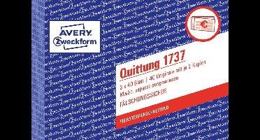 Avery 1737 - Pink - White - Yellow - Cardboard - A6 - 148 x 105 mm - 40 pages