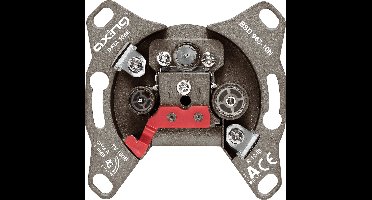 Axing BSD 963-10N Antennedoos TV, FM, Data Inbouw (in muur) Doorvoerdoos