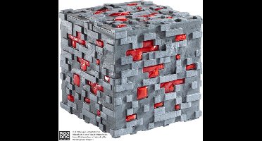 Minecraft: Illuminating Redstone Ore Cube