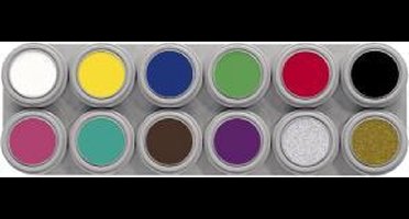 Grimas water make-up palette 12 A