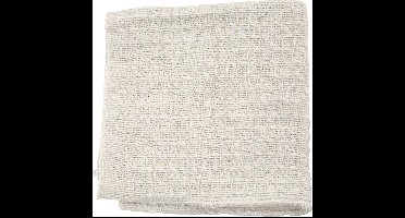 Creotime Stoffen doek, afm 40x40 cm, naturel, 20 stuks