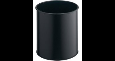 Papierbak Durable 3301 23 15liter Rond Zilvermetallic