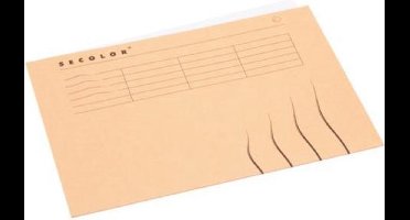 Secolor Dossieromslag A4 - pak 25 stuks - chamois