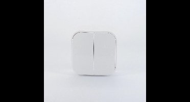 Legrand FORIX opbouw schakelaar - enkelpolig - dubbel - wit